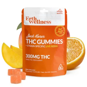Δ9 THC Gummies – Jack Herer – Live Resin (Sativa) – 300mg